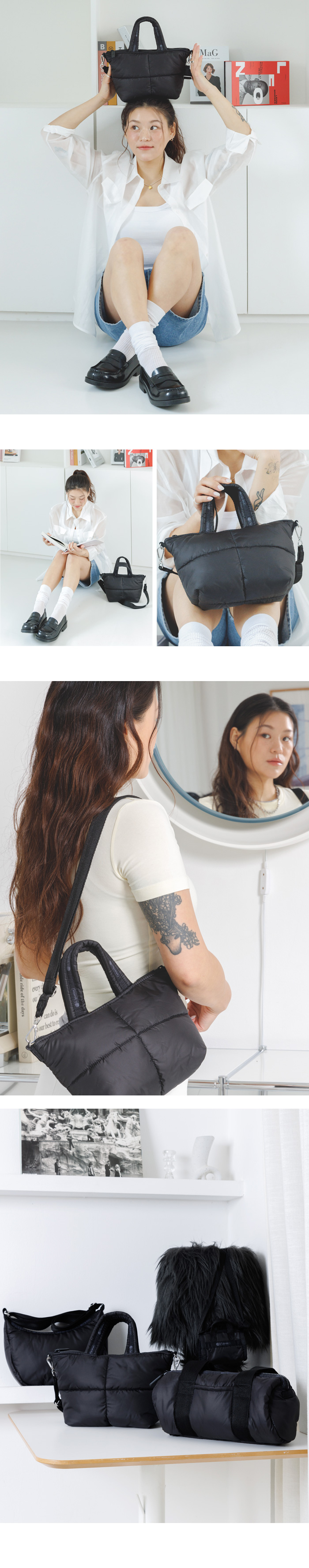 SHEEN PUFFY MINI SATCHEL | LeSportsac 공식쇼핑몰