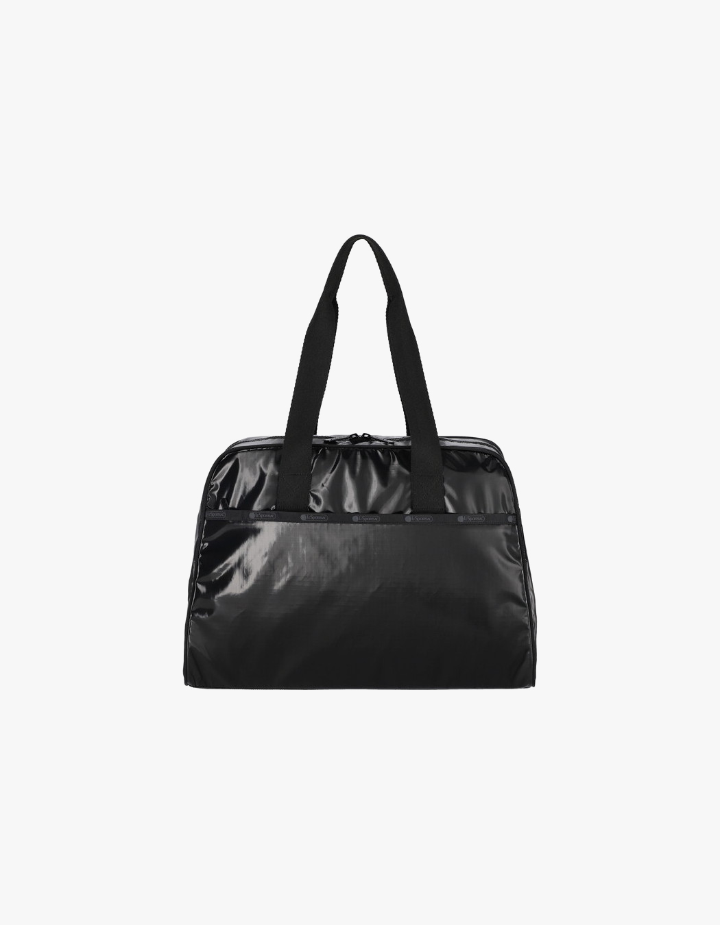 ★LeSportsac★ BLACK SHINE SMALL CARRYALL DUFFLE ★1048M135 LeSportsac Black Shine Small Carryall Duffle - Black
