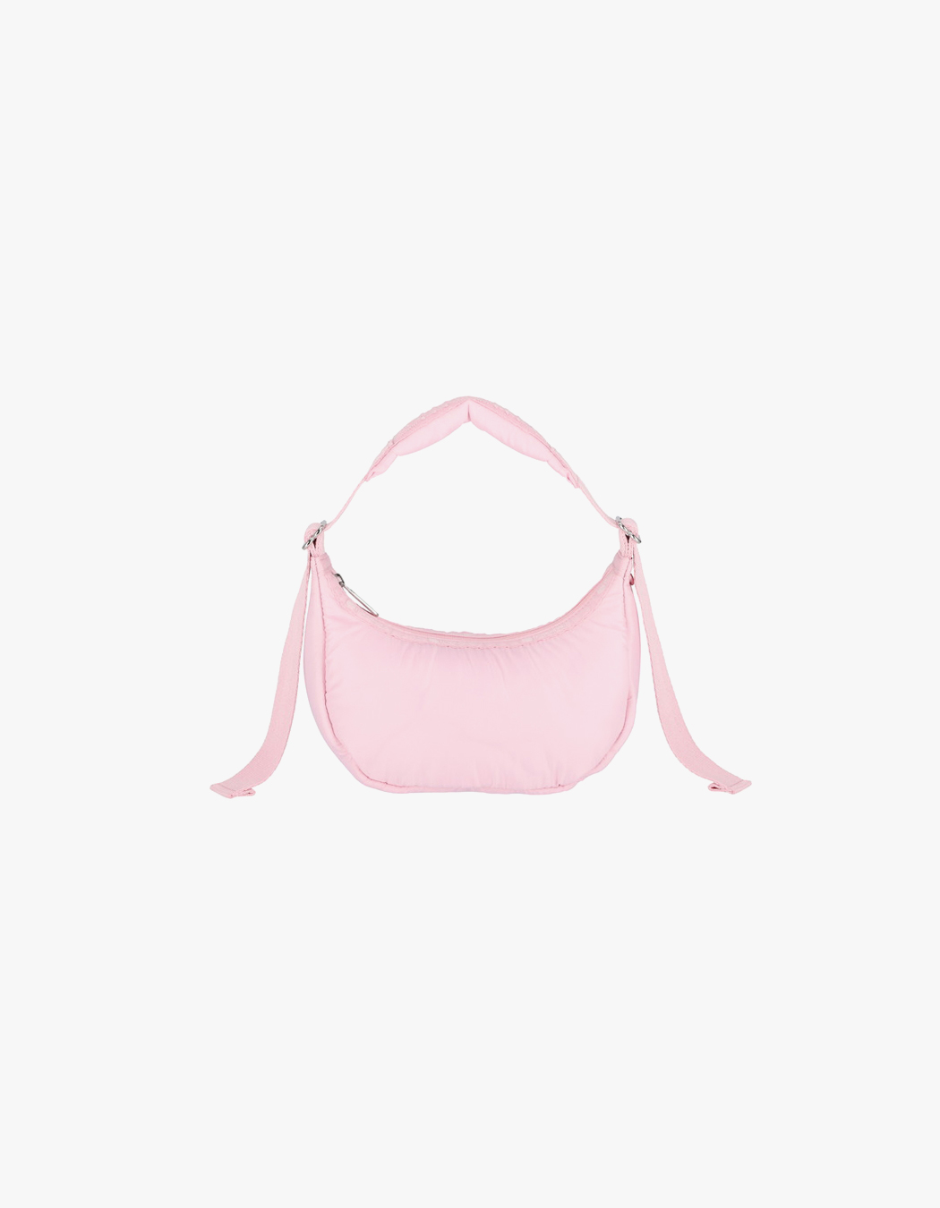 【GLOWNY×LeSportsac】 GY MINI CRESCENT HOBO (PINK PETAL) LeSportsac GLOWNY Pink Petal Mini Crescent Hobo - Pink