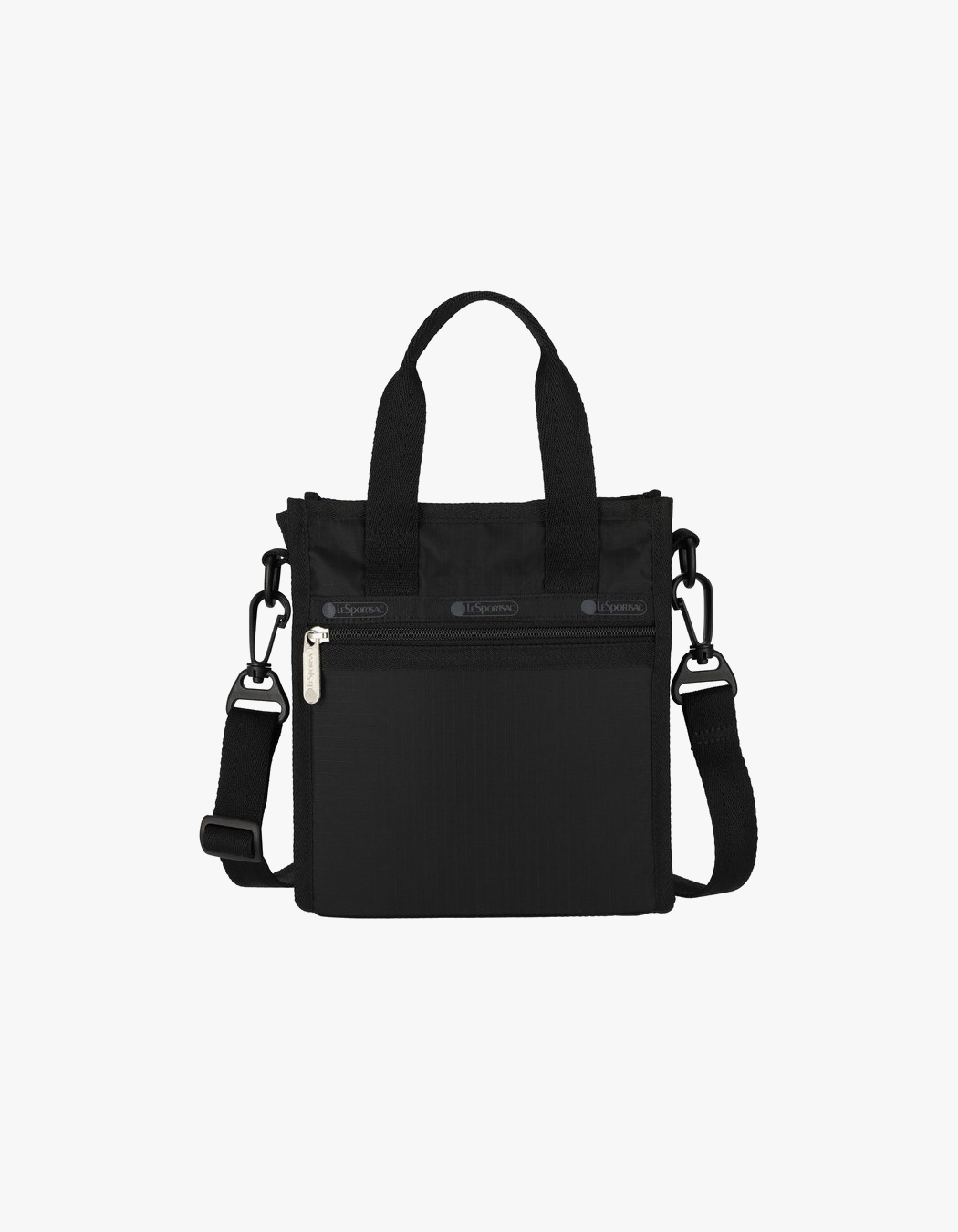 ★LeSportsac★ Recycled Black Small Carryall Duffel Bag [104 Black solid Small Carryall Duffle | LeSportsac