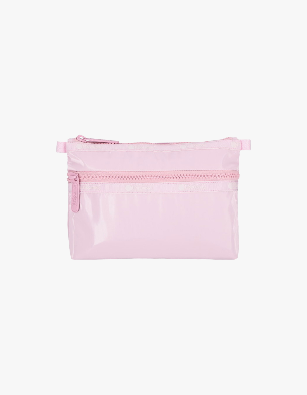 ★LeSportsac★ Ice Pink Shine Key Card Holder 4009MA04 Key Card Holder - Pink Geo Dot print – LeSportsac